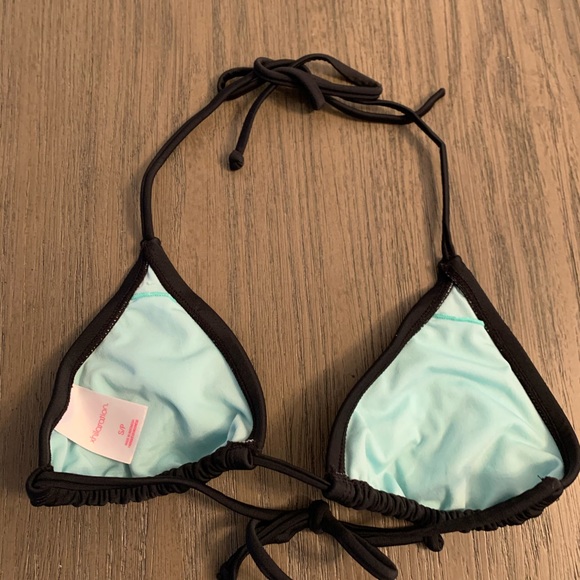 Xhilaration Embellished Triangle Bikini Top - Picture 3 of 4